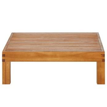 Záhradný taburet CAPE akácia/béžová 4