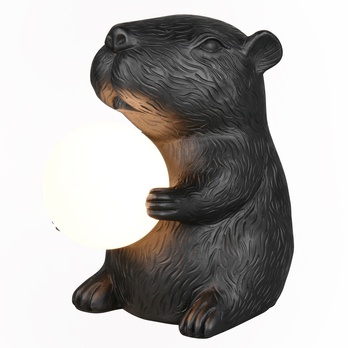 Stolná lampa CAPI čierna 2