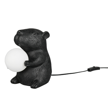 Stolná lampa CAPI čierna 3