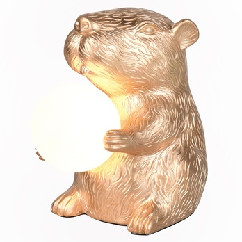 Stolná lampa CAPI zlatá 2