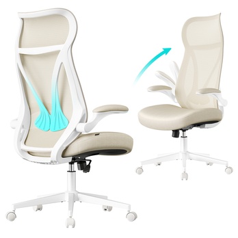 Kancelárska stolička CAPPU krémová 2