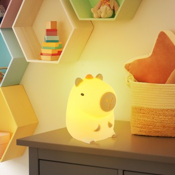 Stolná lampa CAPYBARA hnedá 1
