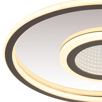 Stropné svietidlo CARA tmavo sivá/biela 2