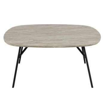 Konferenčný stolík CARACAS sivá/čierna 1