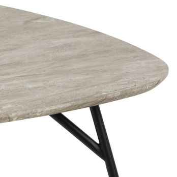 Konferenčný stolík CARACAS sivá/čierna 2