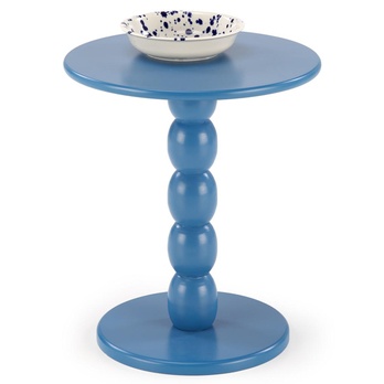 Konferenčný stolík CARALLO modrá 1