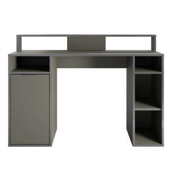 Písací stôl CARBON grafitová, šírka 125 cm 3