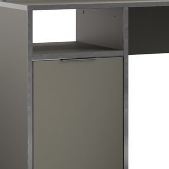 Písací stôl CARBON grafitová, šírka 139 cm 5
