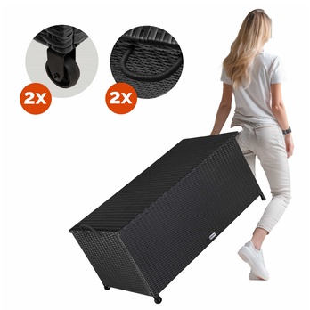 Záhradný box CAREPOLY čierna 2