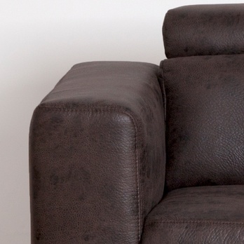 Sedacia súprava CARINA pravá, hnedá 4