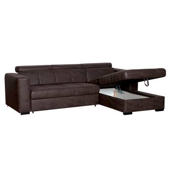 Sedacia súprava CARINA pravá, hnedá 3