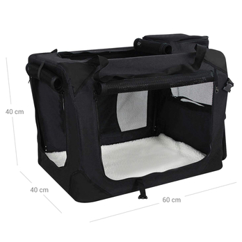 Taška na zvieratá CARRIER II čierna 4