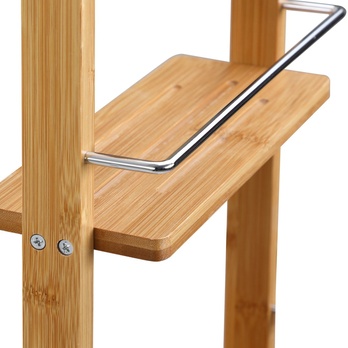 Nástenný regál CASA 2 bambus 3