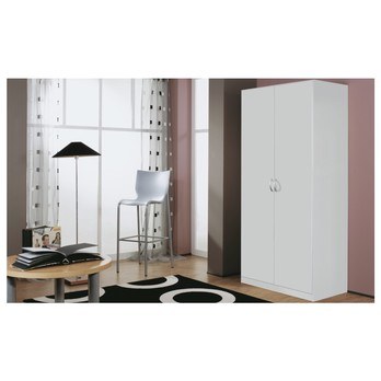 Šatníková skriňa CASE 3731 biela 1