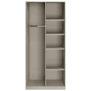 Šatníková skriňa CASE 3736 biela 1