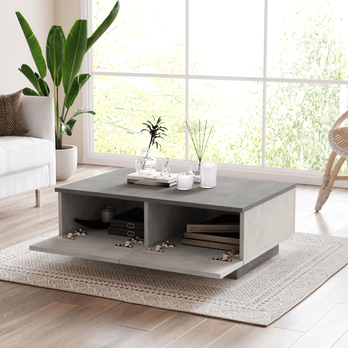 Konferenčný stolík CASIMIR sivá 2