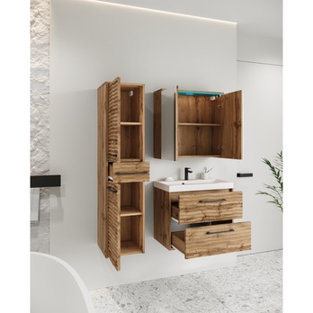 Kúpeľňová zostava CASSIE I dub wotan 2