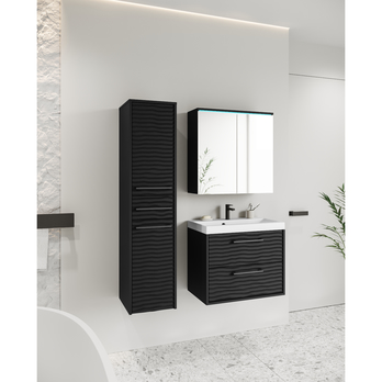 Kúpeľňová zostava CASSIE I čierna 1