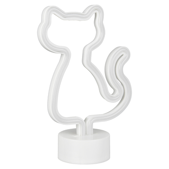 Stolná lampa CAT biela 1