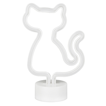 Stolná lampa CAT biela 3