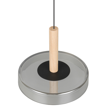 Závesné LED svietidlo CELESTE čierna, šírka 22 cm 1