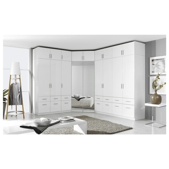 Skriňový nadstavec CELIA 3306 biela/biela vysoký lesk 1