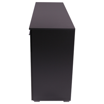 Komoda CELIA 6155 sivá/sivá vysoký lesk 4