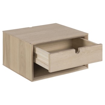 Nočný stolík CENTURY bielený dub 2