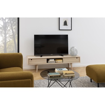 TV komoda CENTURY bielený dub 3