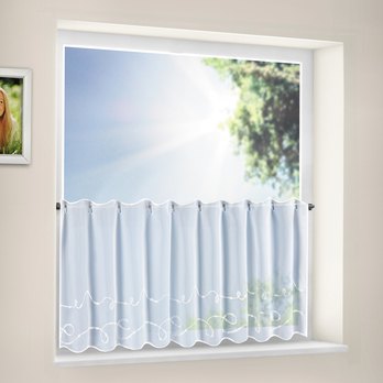 Záclona CHAIN biela, 150x50 cm 1