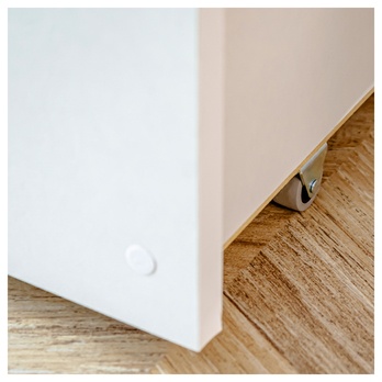 Posteľ s roštom CHAOL biela, 80x200 cm 5