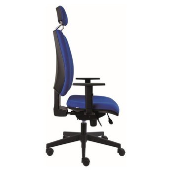 Kancelárska stolička CHARLES modrá 1