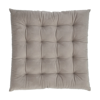 Sedák na stoličku CHARLOTTE sivohnedá 1