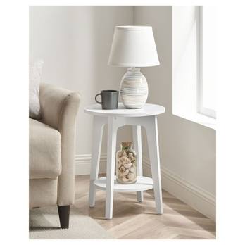 Prístavný stolík CHARM biela 1