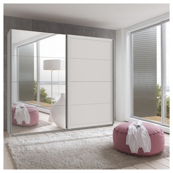 Šatníková skriňa CHASE 790 biela, šírka 225 cm 1