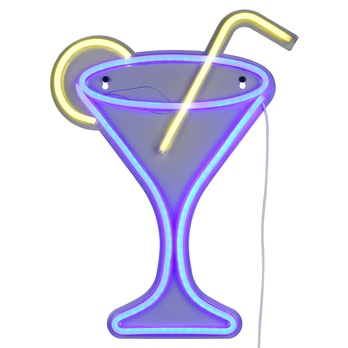Nástenné LED svietidlo CHEERS biela/viacfarebná 3