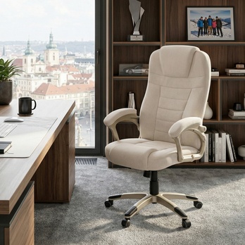 Kancelárske kreslo CHESNUT béžová 1