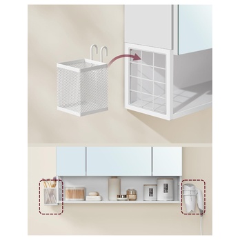 Kúpeľňová skrinka CHIC 2 biela 4