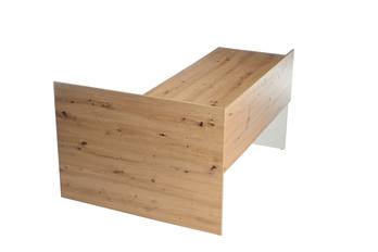 Písací stôl CHILLE dub artisan/matná biela 4