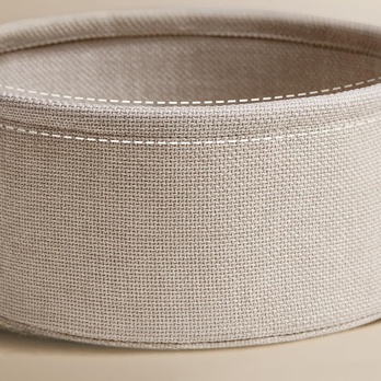 Prístavný stolík CHIP 2 biela/hnedá 3