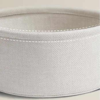 Prístavný stolík CHIP prírodná/biela 3