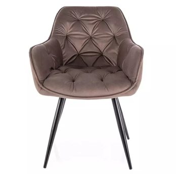 Jedálenská stolička CHIRRY 1 svetlohnedá 1