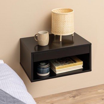 Nočný stolík CHOLET čierna 1