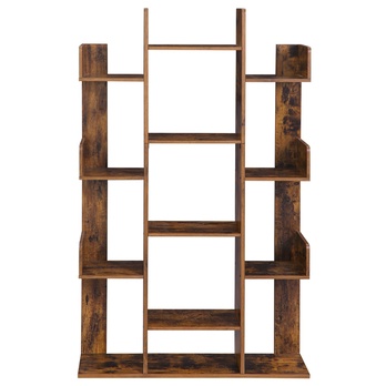 Regál CHRIS hnedá 2