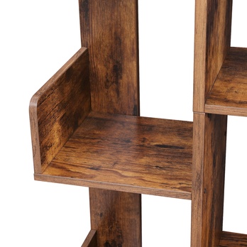 Regál CHRIS hnedá 7