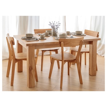 Jedálenský stôl CIANO dub, 140x90 cm 1