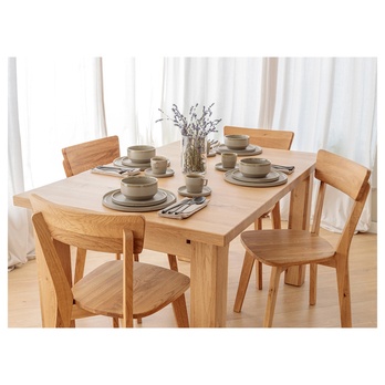 Jedálenský stôl CIANO dub, 160x90 cm 2