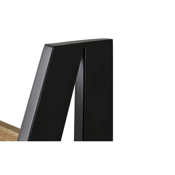 Regál CIRON čierna/dub 7