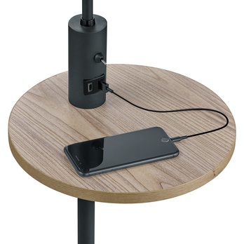 Stojacia lampa CLAAS béžová/čierna 1