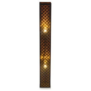 Stojacia lampa CLARKE 8 čierna/zlatá 2